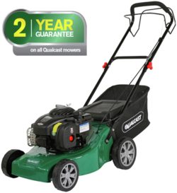 Qualcast - 41cm Wide Push Petrol - Lawnmover - 125Cc